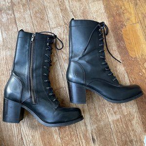 FRYE Women's Kendall Lace Up Boots